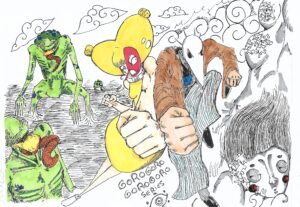 Eu vou Criar sua arte de manga original