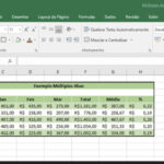 Eu vou fazer planilhas de Excel