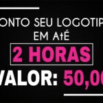 Eu vou fazer seu logotipo em até 2 horas