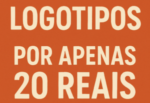 Eu vou Criar  logotipo por apenas 20 reais