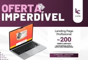 Eu vou criar sua landing page profissional no WordPress