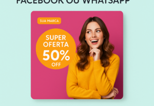 Eu vou fazer Arte profissional para redes sociais.