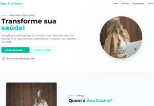 Eu vou criar seu site ou landing page profissional