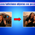 Eu vou remover pessoas ou objetos de 4 imagens suas