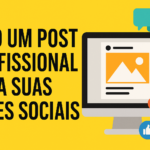 Eu vou Criar um post profissional para suas redes sociais