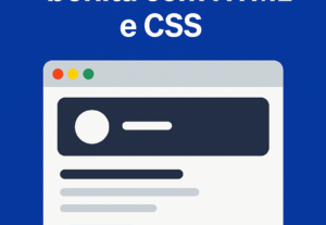 Eu vou criar uma landing page simples e bonita com HTML e CS...
