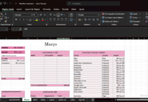 Eu vou criar planilha do excel