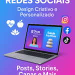 Eu vou fazer artes profissionais para redes sociais