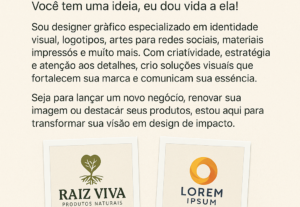 Eu vou Fazer a arte que vc desejar