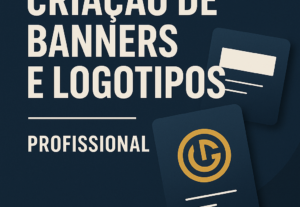 Eu vou criar logos e banners que destacam sua marca.