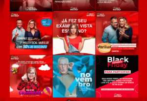Eu vou criar o design para suas redes sociais