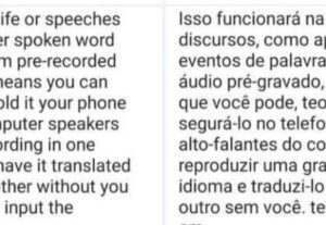 Eu vou  fazer a sua traduçao