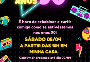Eu vou fazer um convite digital incrível para seu evento