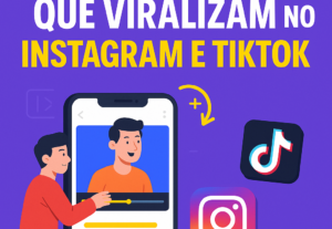 Eu vou editar vídeos curtos que viralizam nas Redes Sociais