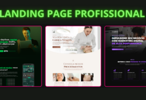 Eu vou criar uma landing page profissional para o seu negóci...