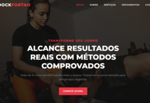 Eu vou construir um site rapidamente para seu negócio