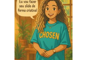 Eu vou fazer seu slide de forma criativa