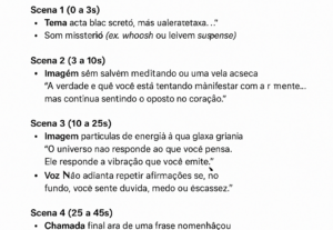 Eu vou criar roteiros de vídeos para Instagram,tiktok, YouTu...