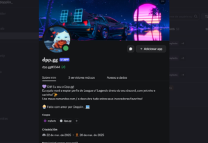 Eu vou fazer bot de discord para sua comunidade on-line