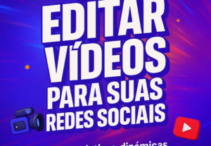 Eu vou editar para suas redes sociais