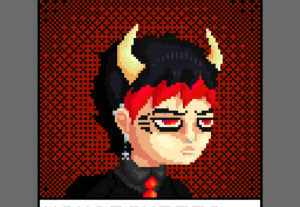 Eu vou fazer uma portrait em pixelart de seu personagem.