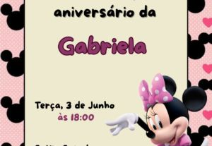 Eu vou criar um convite de festa infantil