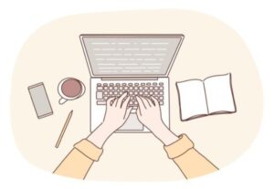 Eu vou fazer a digitação dos seus textos