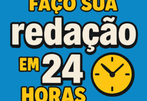 Eu vou Fazer sua redação em 24h