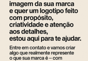 Eu vou Fazer logotipos do jeito que você precisar
