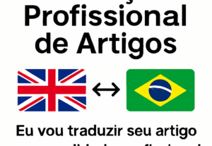Eu vou traduzir seu artigo com qualidade profissional
