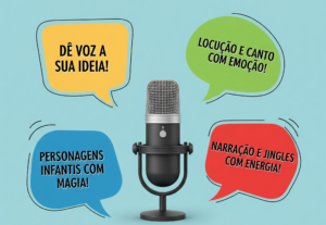 Eu vou fazer sua ideia ter voz, emoção e puro encanto