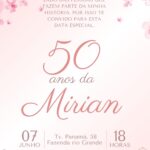 Eu vou Fazer seu convite de aniversário, casamento, etc.