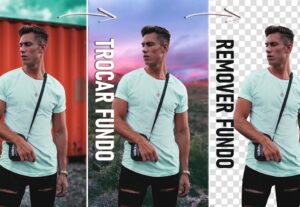 Eu vou editar 2 fotos trocando ou removendo fundos e pessoas
