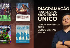 Eu vou diagramar seu pdf, livro ou revista