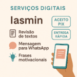 Eu vou fazer revisão de texos para você