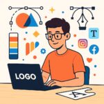 Eu vou desenvolver um logotipo moderno e original