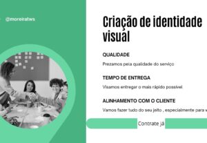 Eu vou criar a identidade visual da sua empresa