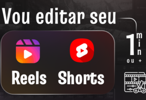 Eu vou editar seu video de até 1min profissionalmente