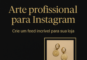 Eu vou Criar arte para o seu instagram com rapidez e qualida...