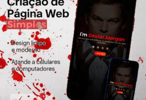 Eu vou fazer sua página web