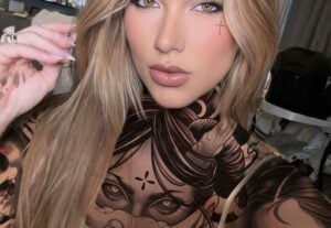 Eu vou simular a tattoo no seu corpo