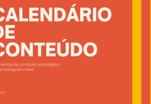 Eu vou criar seu calendário de conteúdo para 15dias