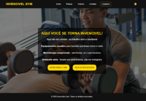 Eu vou fazer uma landing page para seu site em html e css