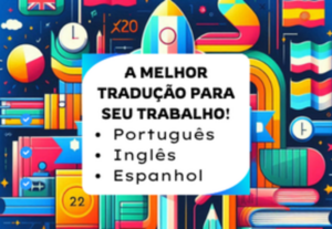 Eu vou traduzir entre os idiomas inglês, espanhol e portuguê...