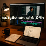 Eu vou editar seu vídeo profissionalmente e entregar até 24h