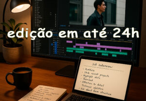 Eu vou editar seu vídeo profissionalmente e entregar até 24h