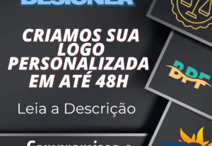 Eu vou Fazer a sua logo adaptada para as mais diversas mídia...