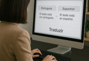 Eu vou Traduzir texto do Português para o Espanhol
