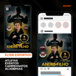 Eu vou fazer o melhor flyer esportivo para suas redes sociai...