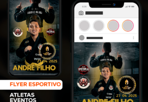 Eu vou fazer o melhor flyer esportivo para suas redes sociai...